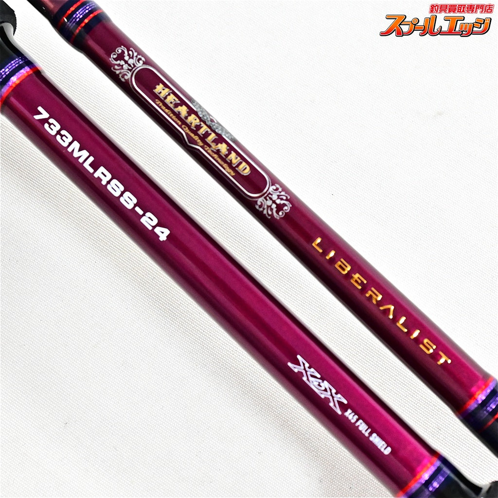 【ダイワ】 24ハートランド リベラリスト 733MLRSS-24 DAIWA HEARTLAND LIBERALIST ブラックバス シーバス キジハタ K_136