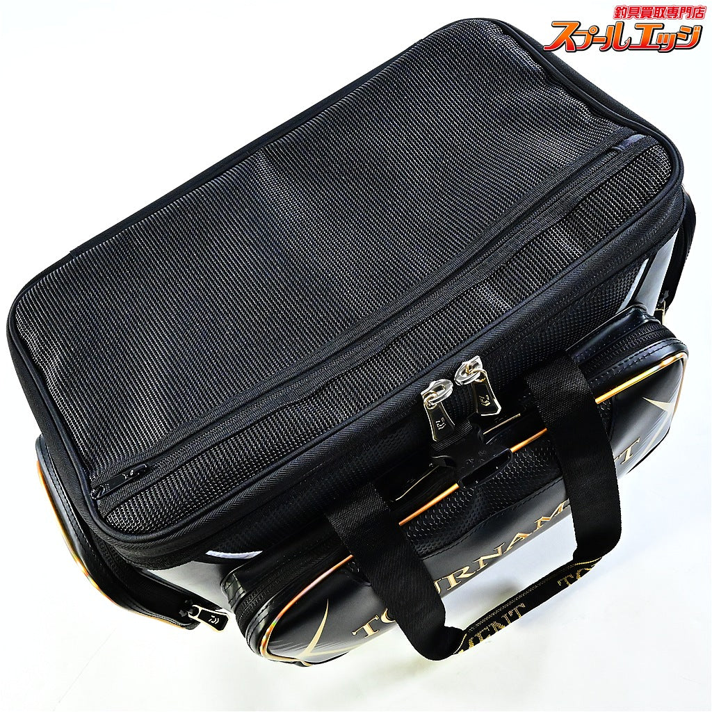 【ダイワ】 トーナメント クールバッグ 38D ゴールドブラック DAIWA TOURNAMENT COOL BAG K_164
