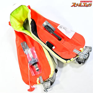 【シマノ】 ラフトエアジャケット VF-051K 肩掛け タイプA SMNN-02 平成25年2月製造分 桜マーク有 ライフジャケット SHIMANO K_100