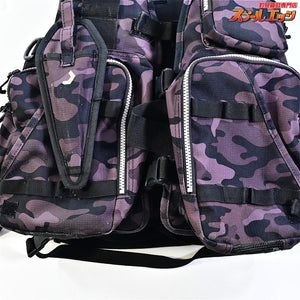 【ダイワ】 フロートゲームベスト DF-6206 ブラックカモ 股紐付 フローティングベスト DAIWA K_100