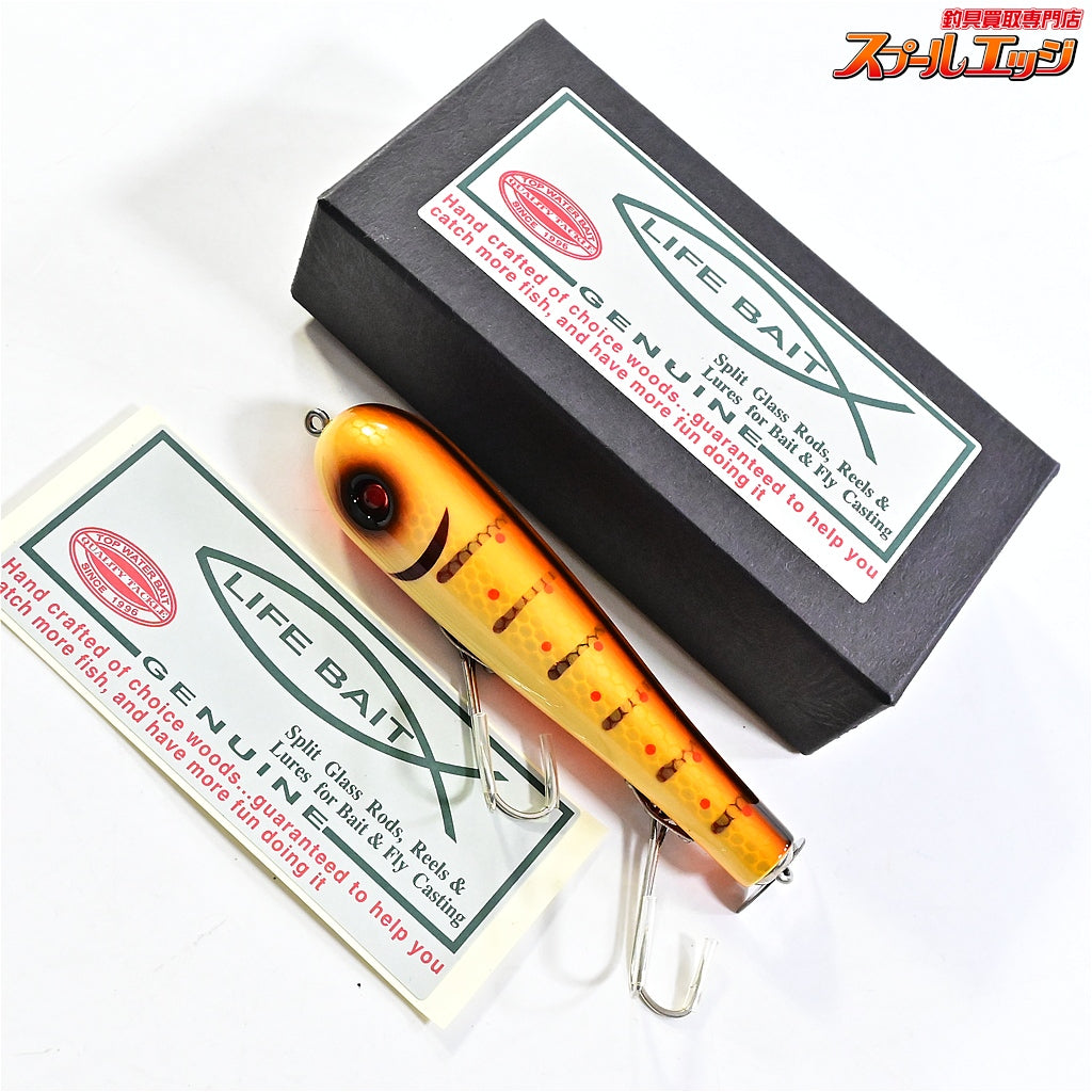 【ライフベイト】 スライドペンシル 110S フィッシュテール スローテーパーオリカラ ブラウンバックサンフィッシュ LIFEBAIT Slowtaper BBSF K_060