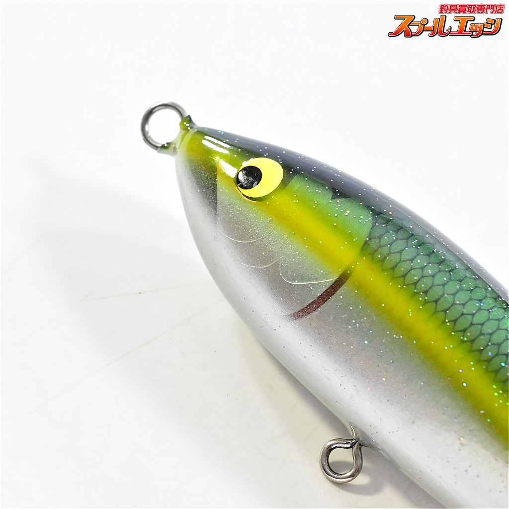 【ウッドリーム】 アキヤ 140F オリーブバックイエローライン OBYL Woodream Akiya 海水用ルアー K_060