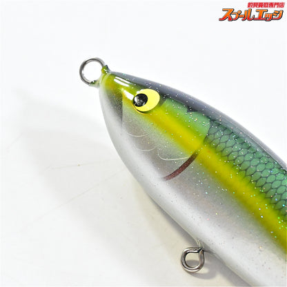 【ウッドリーム】 アキヤ 140F オリーブバックイエローライン OBYL Woodream Akiya 海水用ルアー K_060