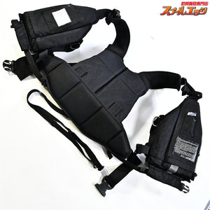 【ジャッカル】 バーサタイルゲームベスト ブラック JACKALL VERSATILE GAME VEST K_060