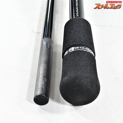 【ダイワ】 21スティーズ C66M マシンガンキャスト タイプ1 I DAIWA STEEZ MACHINE GUN CAST type-I ブラックバス K_216