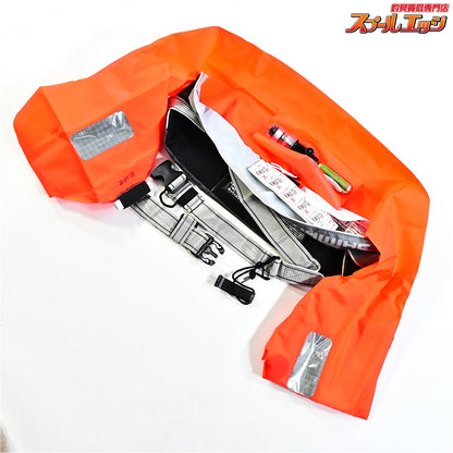 【シマノ】 ラフトエアジャケット VF-052K サイズフリー 桜マーク有 平成30年3月製造分 ウエストタイプ 膨張式救命具 ライフジャケット SHIMANO K_060