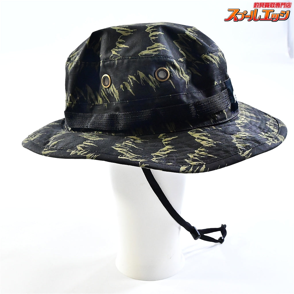 【DRT】 アングラーズキャンプ コットンブーニーハット サイズフリー ナイロンハード30LB600m付 DRT ANGLERS CAMP BOONIE HAT K_100