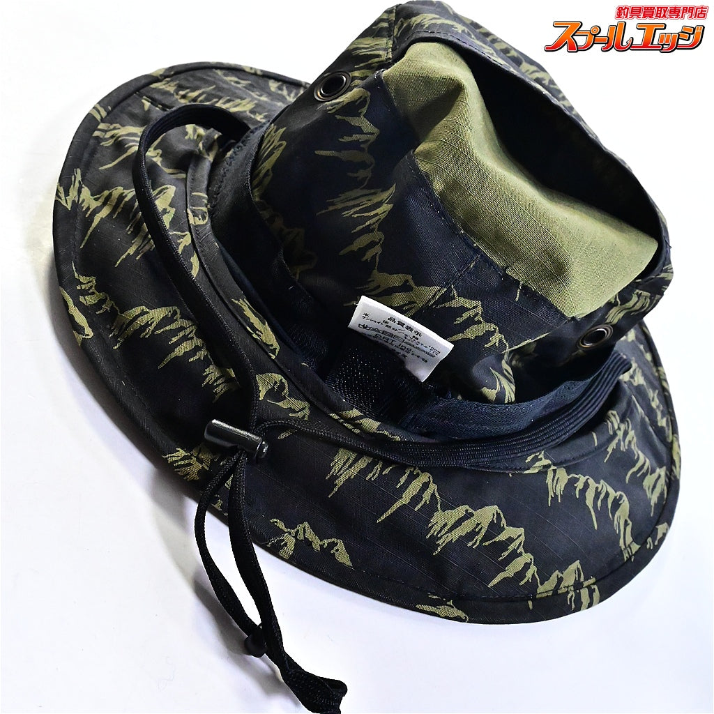 【DRT】 アングラーズキャンプ コットンブーニーハット サイズフリー ナイロンハード30LB600m付 DRT ANGLERS CAMP BOONIE HAT K_100