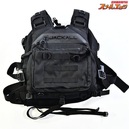 【ジャッカル】 バーサタイルゲームベスト ブラック JACKALL VERSATILE GAME VEST K_060