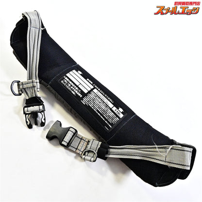 【シマノ】 ラフトエアジャケット VF-052K 桜マーク有 製造2022年5月 グレー ウエストタイプ SHIMANO ライフジャケット K_060