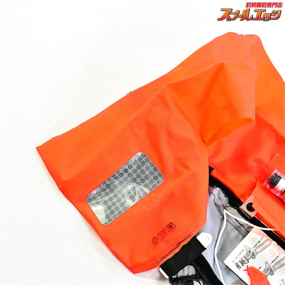 【シマノ】 ラフトエアジャケット VF-052K 桜マーク有 製造2022年5月 グレー ウエストタイプ SHIMANO ライフジャケット K_060