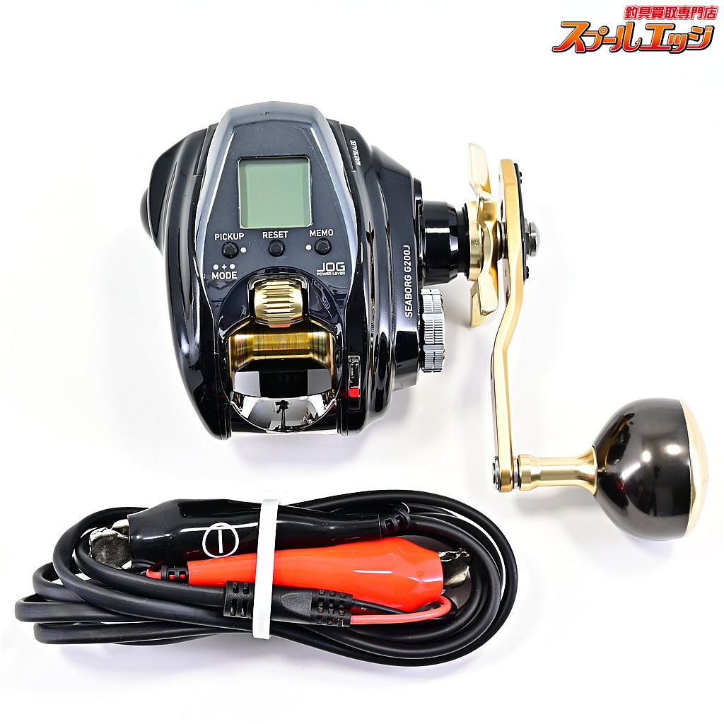 【ダイワ】 22シーボーグ G200J 使用距離5.6km 使用10時間 DAIWA SEABORG