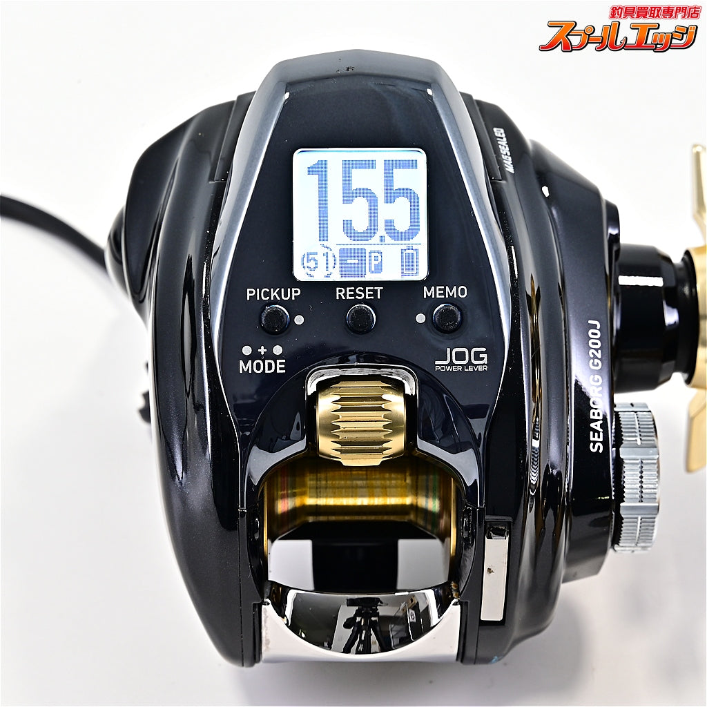 【ダイワ】 22シーボーグ G200J 使用距離5.6km 使用10時間 DAIWA SEABORG