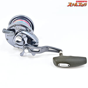【シマノ】 03オシアジガー 5000P T型パワーハンドルノブ装着 SHIMANO OCEA JIGGER