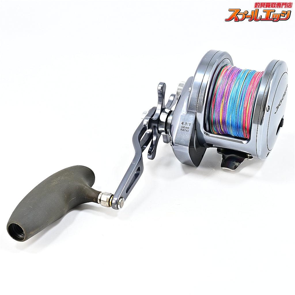 【シマノ】 03オシアジガー 5000P T型パワーハンドルノブ装着 SHIMANO OCEA JIGGER
