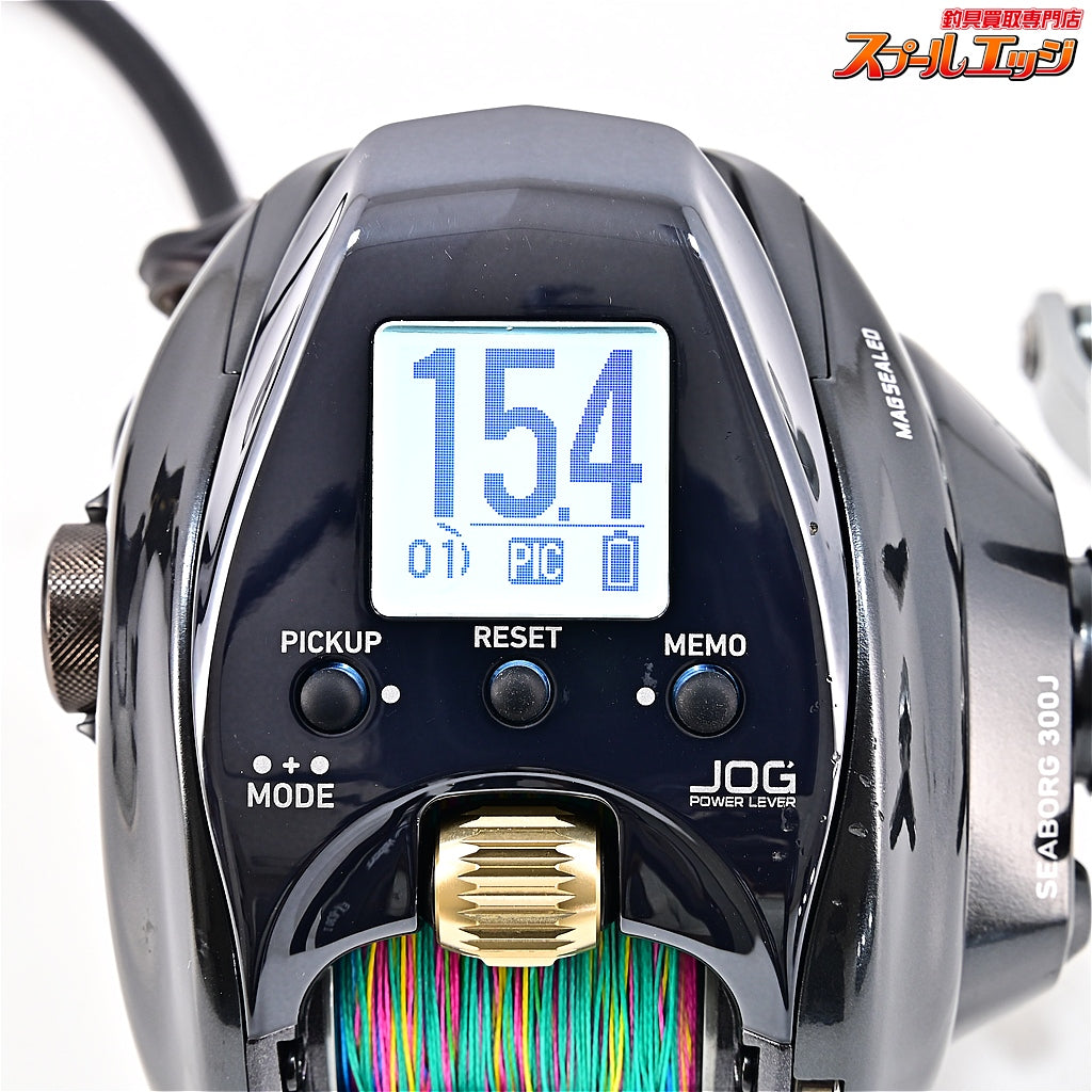 【ダイワ】 21シーボーグ 300J 使用距離14.8km 使用48時間 DAIWA SEABORG
