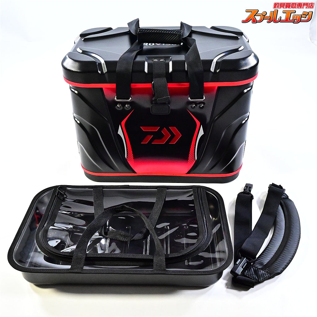 【ダイワ】 プロバイザーHD クールバッグ 38C ブラック 外寸33x52x40cm 約4.2kg DAIWA PROVISOR K_167