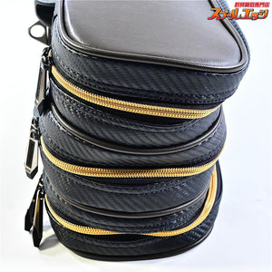 【シマノ】 へらロッドケースXT RC-012Q 3層 ブラックブラウン SHIMANO ROD-CASE HERA K_170