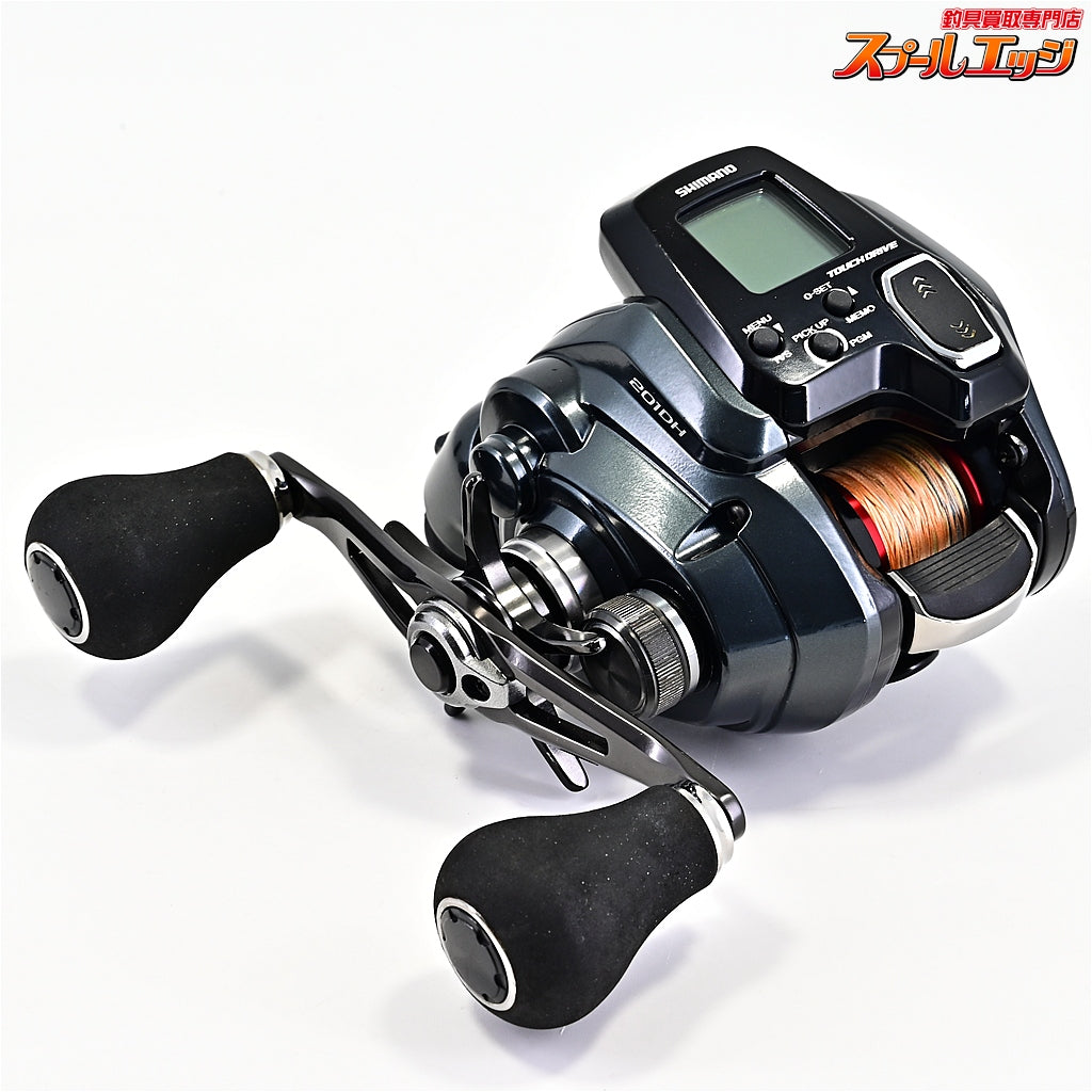 【シマノ】 22フォースマスター 201DH 使用距離43.4km 使用162.5時間 SHIMANO FOURCE MASTER