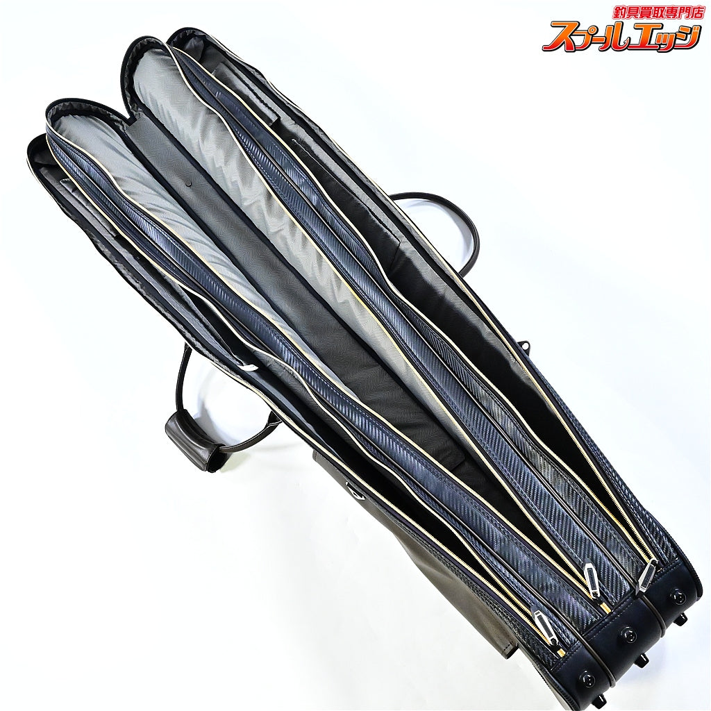 【シマノ】 へらロッドケースXT RC-012Q 3層 ブラックブラウン SHIMANO ROD-CASE HERA K_170