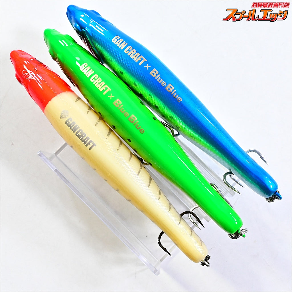 【ガンクラフトxブルーブルー】 エスケイパー コラボカラー オンラインショップ限定 カラー ブルーブルー/がつん！とキウイ/極ボーンRHS GAN-CRAFTxBlueBlue S-CAPER 海水用ルアー K_100