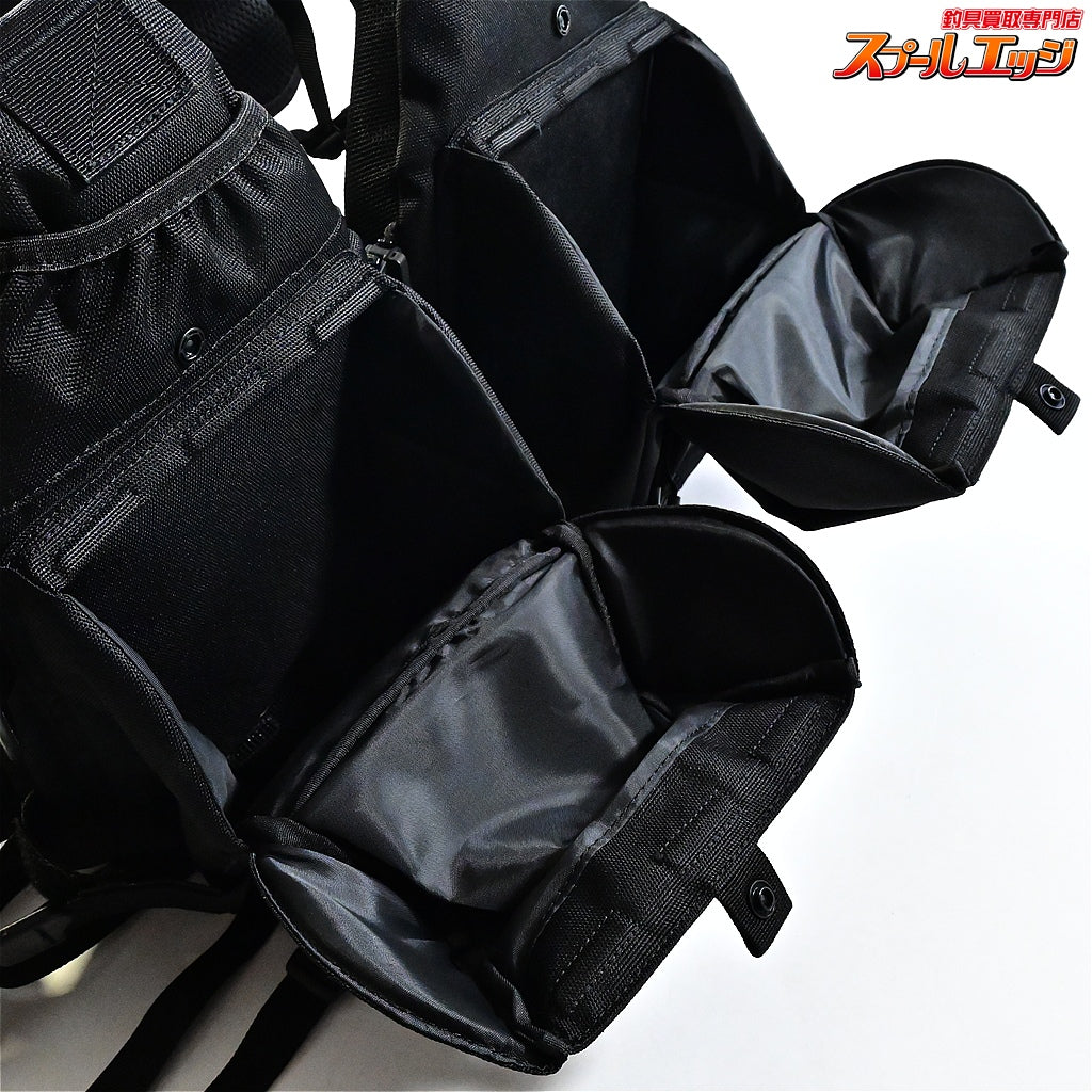 【ジャッカル】 バーサタイルゲームベスト ブラック JACKALL VERSATILE GAME VEST K_060