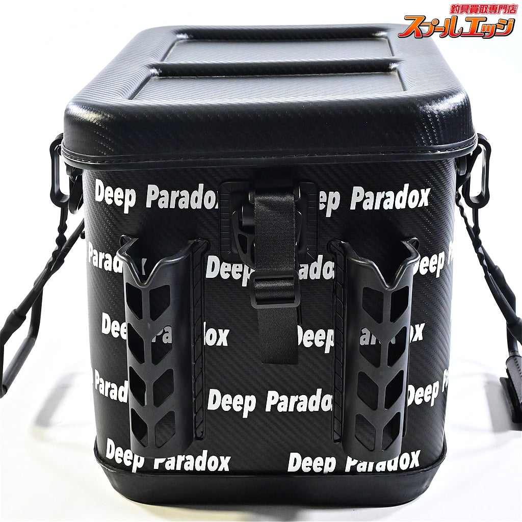 【ロデオクラフトxディープパラドックス】 RCカーボンタックルバッグ HBB-40RC 蓋ブラック Rodio craft Deep Paradox K_147
