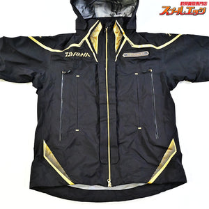 【ダイワ】 ゴアテックス トーナメント プロダクト レインスーツ DR-1007T 上下セット サイズXL カラーブラック DAIWA TOUNAMENT GORE-TEX K_100