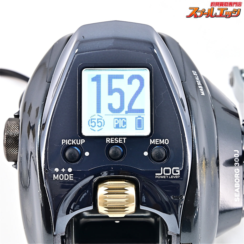 【ダイワ】 21シーボーグ 300J 使用距離35.1km 使用58.0時間 DAIWA SEABORG