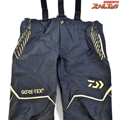 【ダイワ】 ゴアテックス トーナメント プロダクト レインスーツ DR-1007T 上下セット サイズXL カラーブラック DAIWA TOUNAMENT GORE-TEX K_100