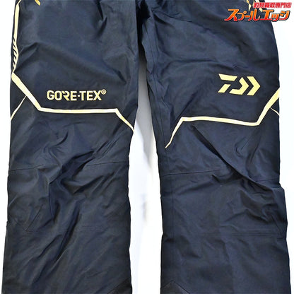 【ダイワ】 ゴアテックス トーナメント プロダクト レインスーツ DR-1007T 上下セット サイズXL カラーブラック DAIWA TOUNAMENT GORE-TEX K_100