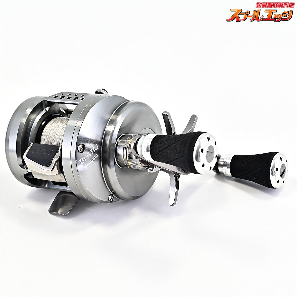 【シマノ】 23カルカッタコンクエスト BFS HG ゴメクサスカスタムハンドルノブ装着 SHIMANO CALCUTTA CONQUEST