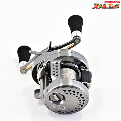 【シマノ】 23カルカッタコンクエスト BFS HG ゴメクサスカスタムハンドルノブ装着 SHIMANO CALCUTTA CONQUEST