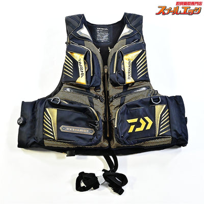【ダイワ】 トーナメント バリアテック サイバーフロート DF-3007T フローティングベスト サイズXL カラートーナメントブラック DAIWA TOUNAMENT K_100