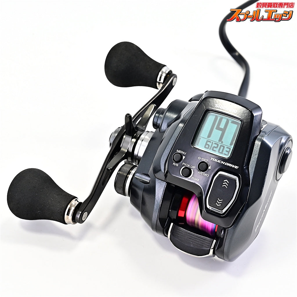 【シマノ】 22フォースマスター 201DH 使用距離19.5km 使用時間59.5時間 SHIMANO FORCE MASTER