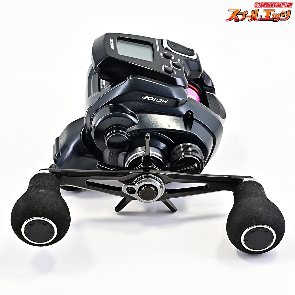 【シマノ】 22フォースマスター 201DH 使用距離19.5km 使用時間59.5時間 SHIMANO FORCE MASTER