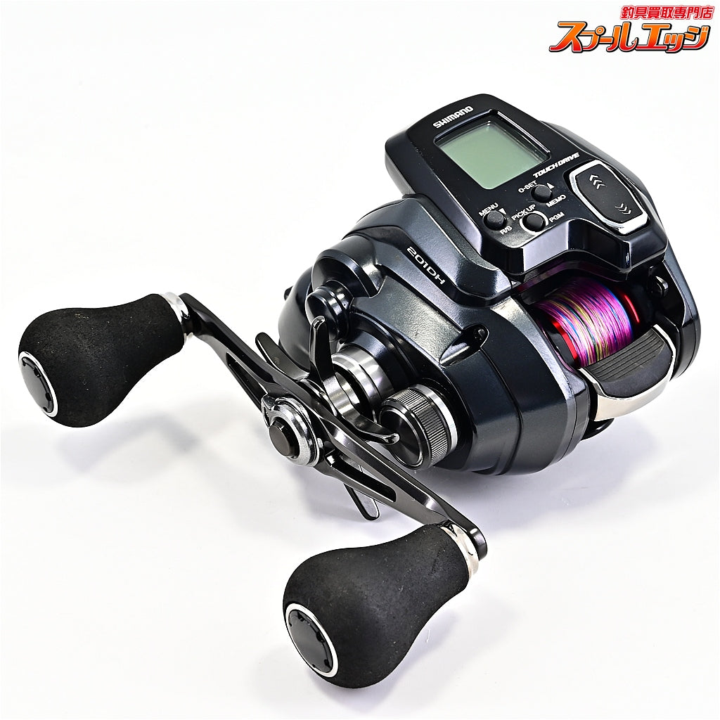 【シマノ】 22フォースマスター 201DH 使用距離19.5km 使用時間59.5時間 SHIMANO FORCE MASTER