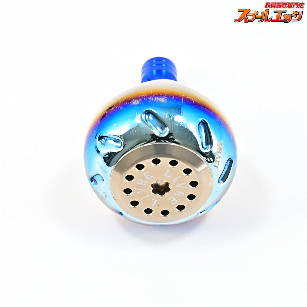 【リブレ】 カスタムハンドルノブ EP44 チタニウム ダイワL LIVRE CUSTOM HANDLE KNOB