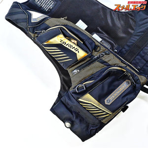 【ダイワ】 トーナメント バリアテック サイバーフロート DF-3007T フローティングベスト サイズXL カラートーナメントブラック DAIWA TOUNAMENT K_100