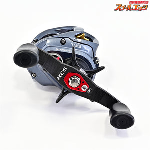 【ダイワ】 16ジリオン SV TW 1016SV-SH RCS100mmカスタムカーボンハンドル&SLPWメカニカルブレーキノブレッド装着 DAIWA ZILLION