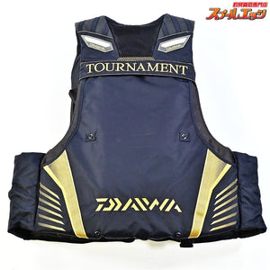 【ダイワ】 トーナメント バリアテック サイバーフロート DF-3007T フローティングベスト サイズXL カラートーナメントブラック DAIWA TOUNAMENT K_100