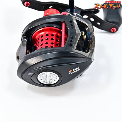 【アブガルシア】 アンバサダー レボ MGX-L ギア比7.1:1 KTF90mmオフセットカーボンハンドル/メカニカルキャップ&アブワークスシャロースプール装着 Abu Garcia Revo