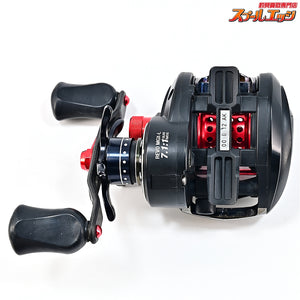 【アブガルシア】 アンバサダー レボ MGX-L ギア比7.1:1 KTF90mmオフセットカーボンハンドル/メカニカルキャップ&アブワークスシャロースプール装着 Abu Garcia Revo