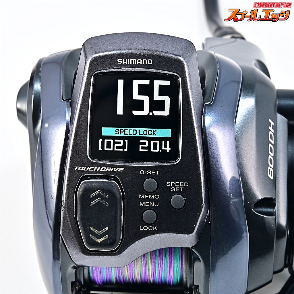 【シマノ】 24フォースマスター 600DH 使用距離34km 使用95時間 SHIMANO FORCE MASTER