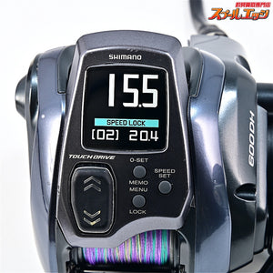 【シマノ】 24フォースマスター 600DH 使用距離34km 使用95時間 SHIMANO FORCE MASTER