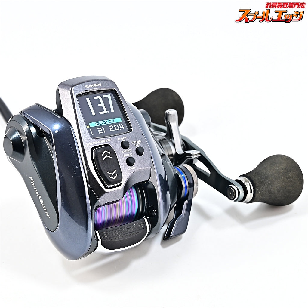 【シマノ】 24フォースマスター 600DH 使用距離34km 使用95時間 SHIMANO FORCE MASTER