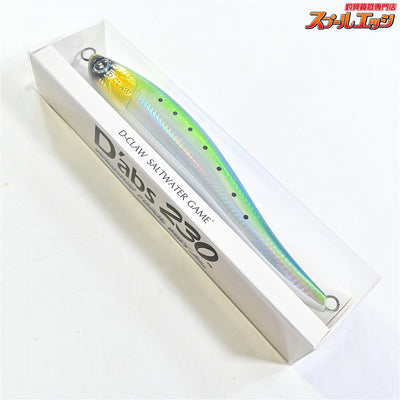 【ディークロウ】 ダブス 230 デカイワシ D-CLAW Dabs スイミングペンシルベイト 海水用ルアー K_060