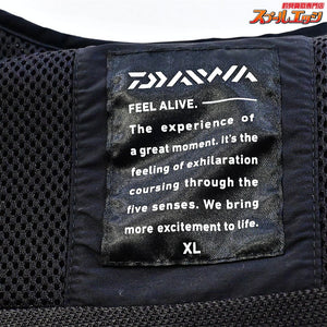 【ダイワ】 トーナメント バリアテック サイバーフロート DF-3007T フローティングベスト サイズXL カラートーナメントブラック DAIWA TOUNAMENT K_100