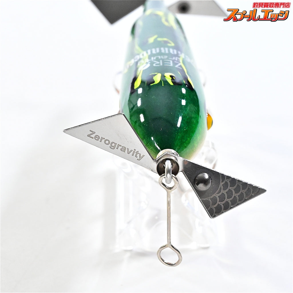 【ゼログラビティー】 デカライディーン グリーンバック トップウォーター ZeroGravity DEKARaideen K_060