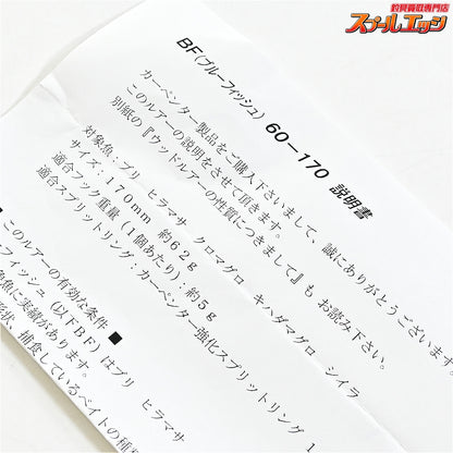【カーペンター】 ディアブロ ブルーフィッシュ BF 60-170 プロフェッショナルモデル 自重60.9g Carpenter DIABLO Blue Fish K_060